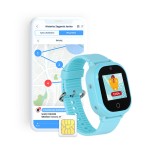 Zegarek z GPS dla dziecka - Locon Watch Lite — Wodoodporny Smartwatch GPS dla dzieci z nielimitowanymi połączeniami telefonicznymi (1)