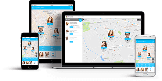 aplikacja bezpieczna rodzina na tablecie, smartfonie i komputerze