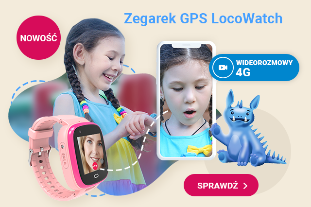 Nowy smartwatch LocoWatch z funkcją wideorozmów od Bezpiecznej Rodziny