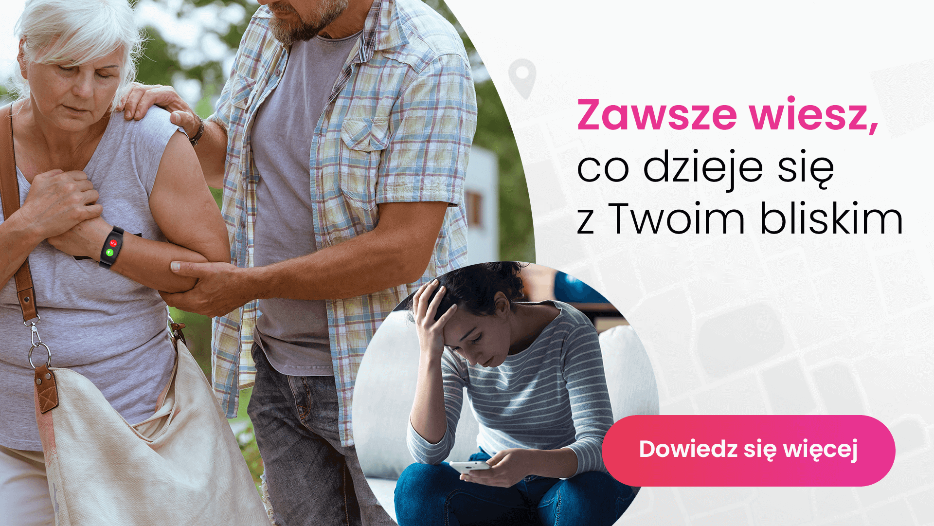 Starsza kobieta mdleje na ulicy i mężczyzna, który jej pomaga